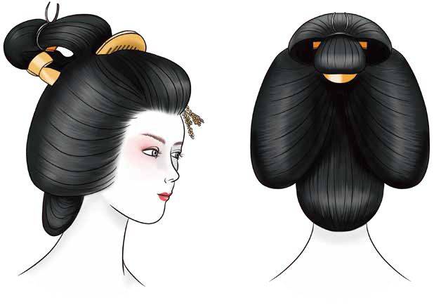 The Hairstyles of Geisha and Maiko