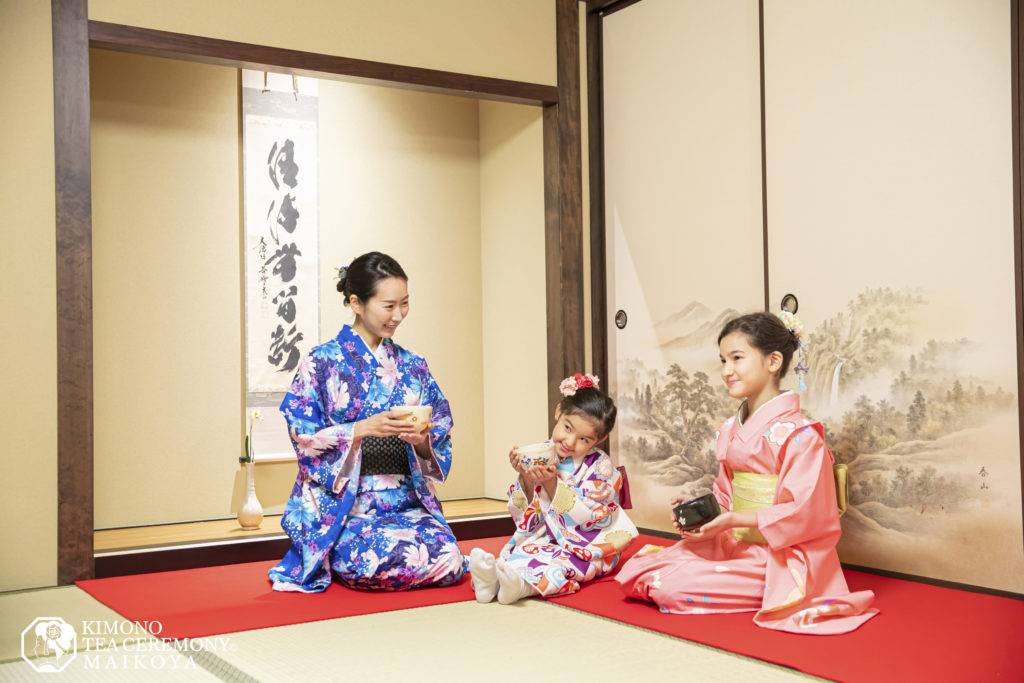 kimono tea ceremony kids