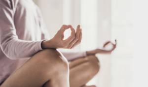 Zen meditation in kyoto