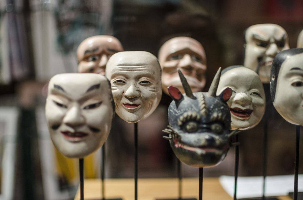 Máscaras kabuki