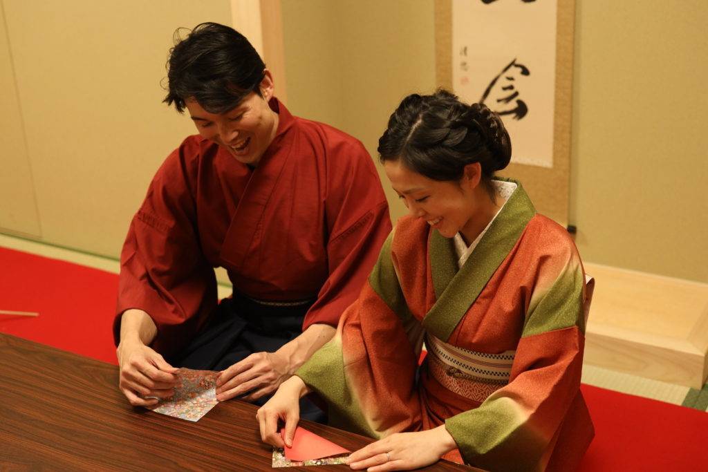 Honeymoon Japan origami