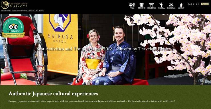 Maikoya Calligraphy Experience Kyoto