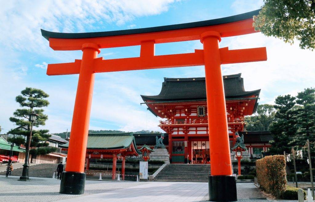 Fushimi Inari Giant Torii Gate