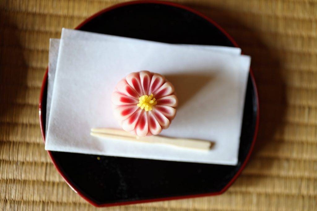 tea ceremony moist sweets omogashi