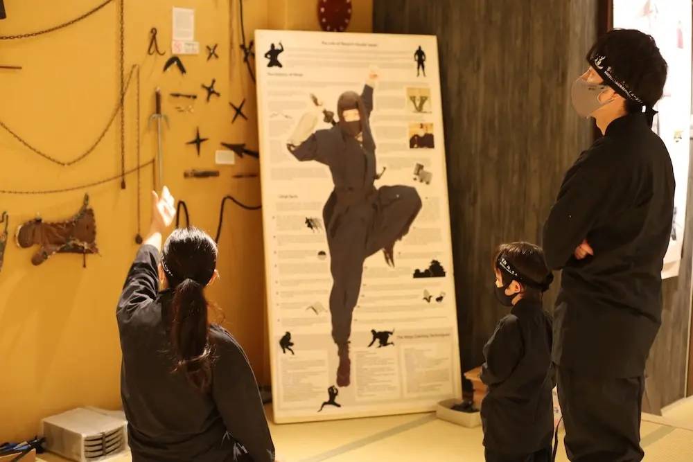Ninja samurai experience as an indoor activity in Asakusa