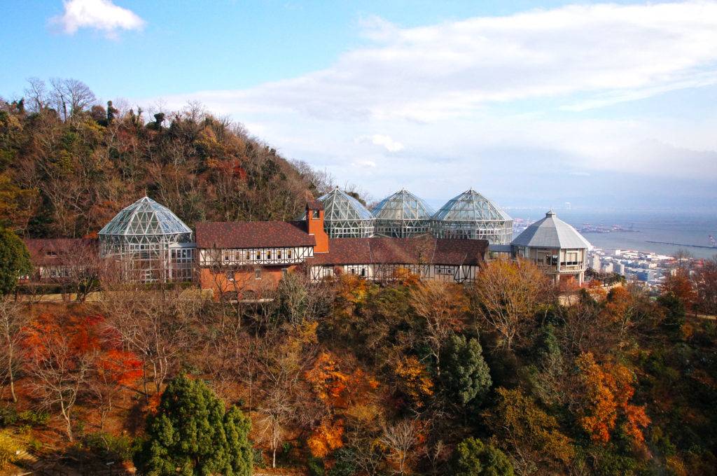  Nunobiki Herb Garden in Kobe, Hyogo prefecture, Japan.