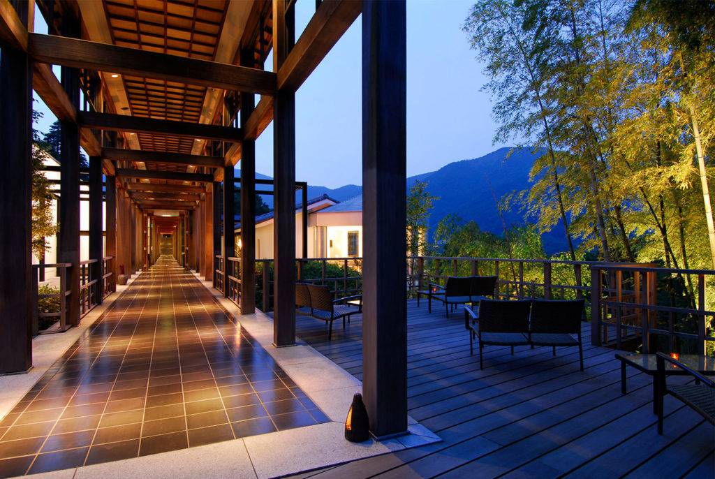 Gora Kadan wooden terrace