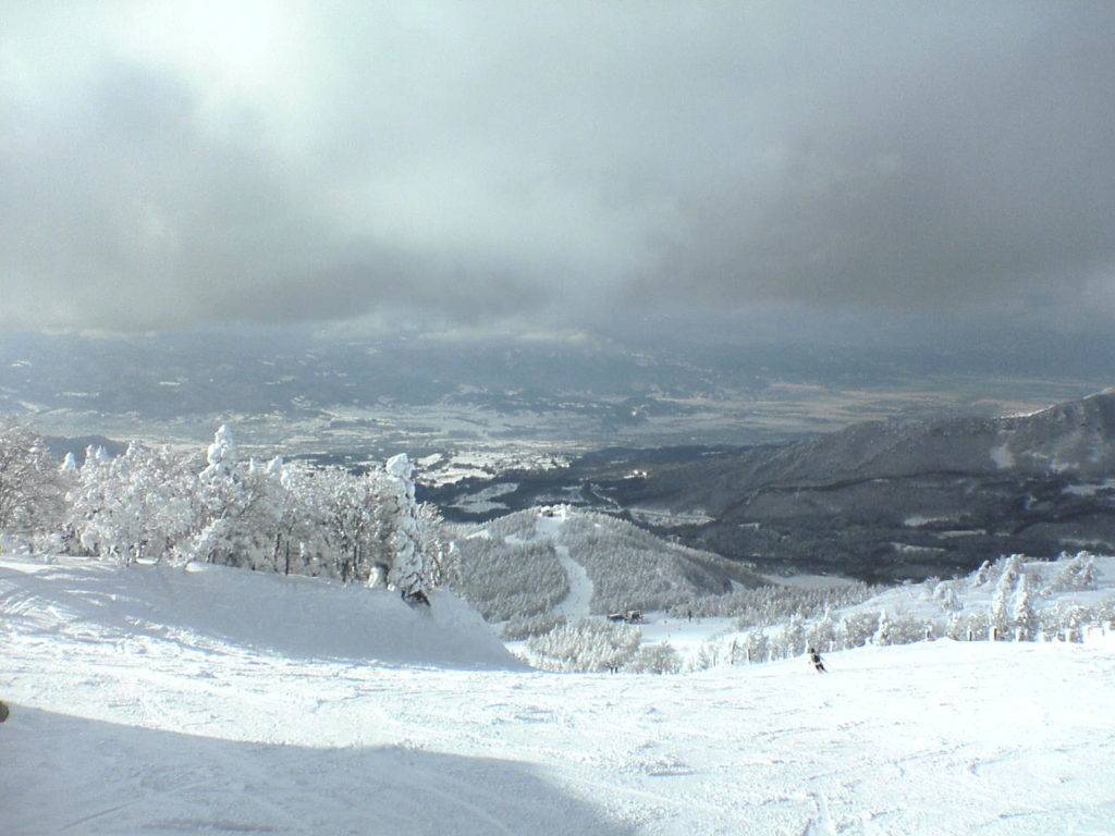 Zao Onsen Ski Resort, Japan.