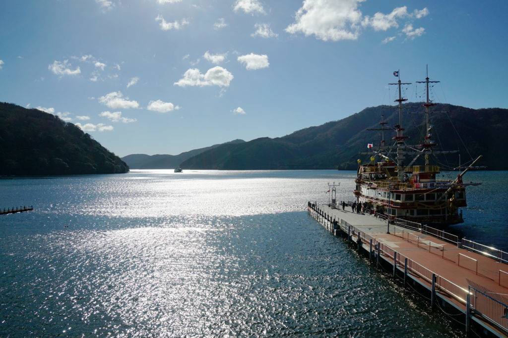 Lake_Ashi view from Togendai in Hakone Kanagawa prefecture, Japan